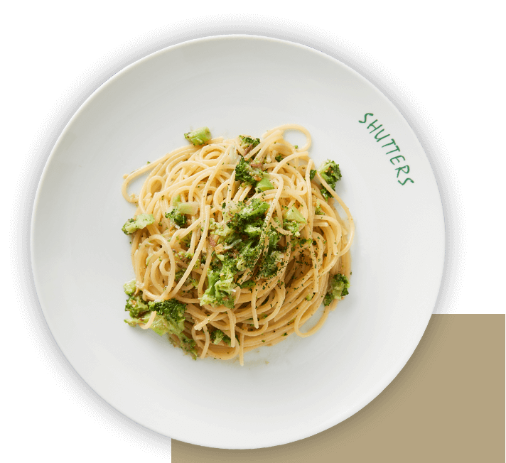 Broccoli and anchovy spaghetti